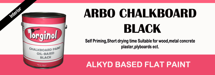 Arbo Chalkboard Black – Torginol Paints Inc.