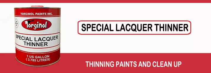 Torginol Special Lacquer Thinner – Torginol Paints Inc.